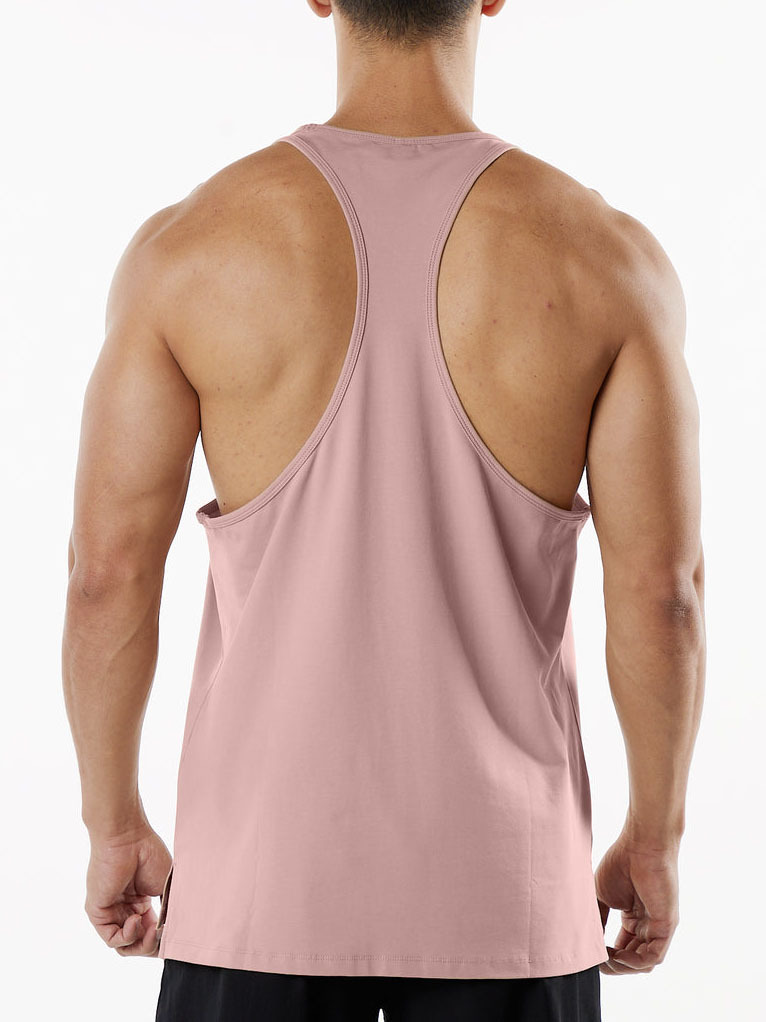 Wholesale Men's Basic Solid Color Sleeveless Men's T-shirt display picture 24