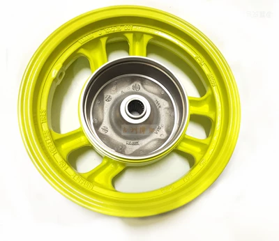 Motorcycle wheel hub Wheel Hub Jym125 Qiaoge I - rear-wheel-leaf-green