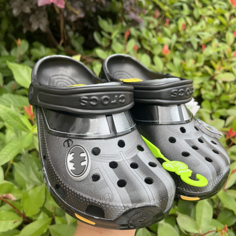 Cross2025 verano EVA material Batimóvil sandalias para padres e hijos Baotou estilo de tacón plano zapatos casuales de verano