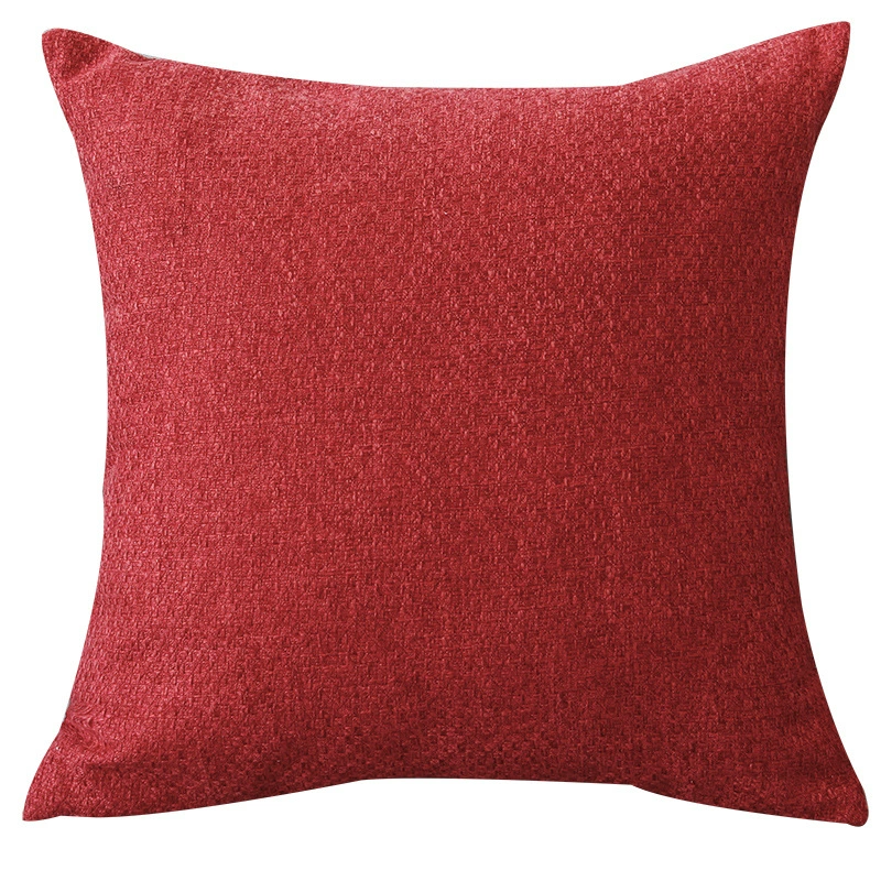 Breathable back pillow for bed, sofa, pillowcase