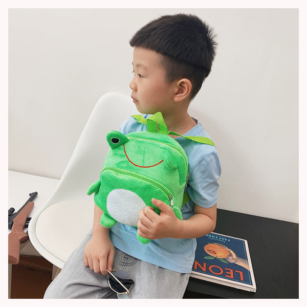 Cute children's plush school bag
