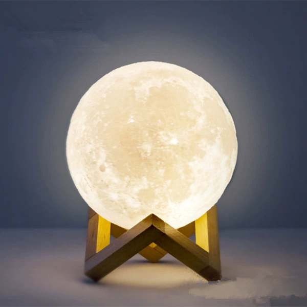 Moon, plastic tubing, 9cm