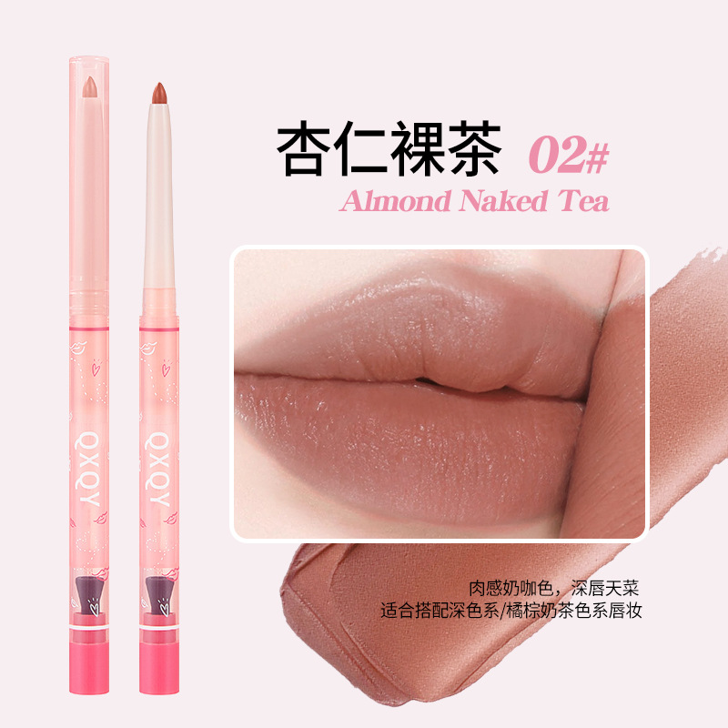 QXQY niebla abundante lápiz labial lápiz labial impermeable duradero suave niebla matte mujer lápiz labial lápiz maquillaje al por mayor