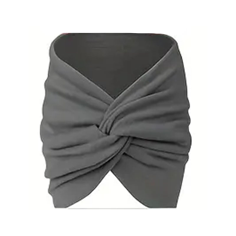 Bohemia Europa y América correa de cabello deportiva damas ancho yoga elástico correa de cabello correa de cabello deportiva toques de cabello