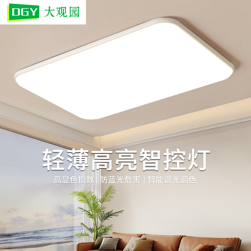Bedroom Ceiling Light, Living Room Light, Ultra-Thin, Ultra-Bright, Modern, Simple, and Elegant 2026 New Model Zhongshan Lighting 125L