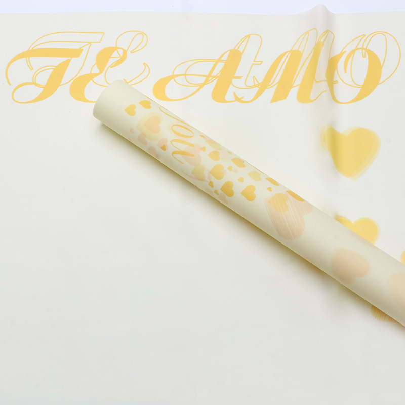 Huaxi Xinyu Papel de envoltura de flores Papel mate impermeable Paquete de regalo Papel de flores Ramo de flores Material de floristería Comercio exterior al por mayor image 11