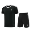 AD07 Black Shorts Set