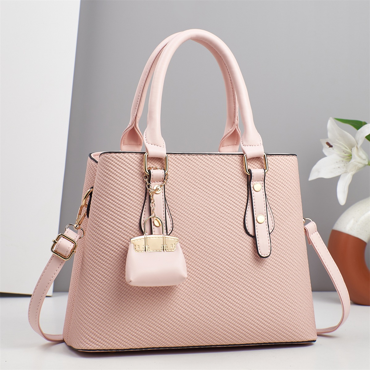 Verano todo-fósforo moda de un solo hombro nuevo bolso de mensajero para mujer 2025 bolso de madre bolso de fábrica atmosférico bolso de mujer