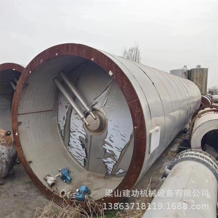 二手不锈钢储罐 立式奶仓 保温贮奶罐 果汁储存罐