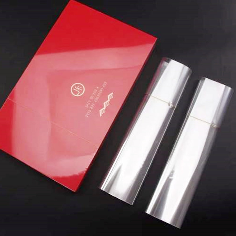 pof热收缩膜 环 保膜收缩袋 塑封膜过塑膜pof热收缩膜袋对折膜厂