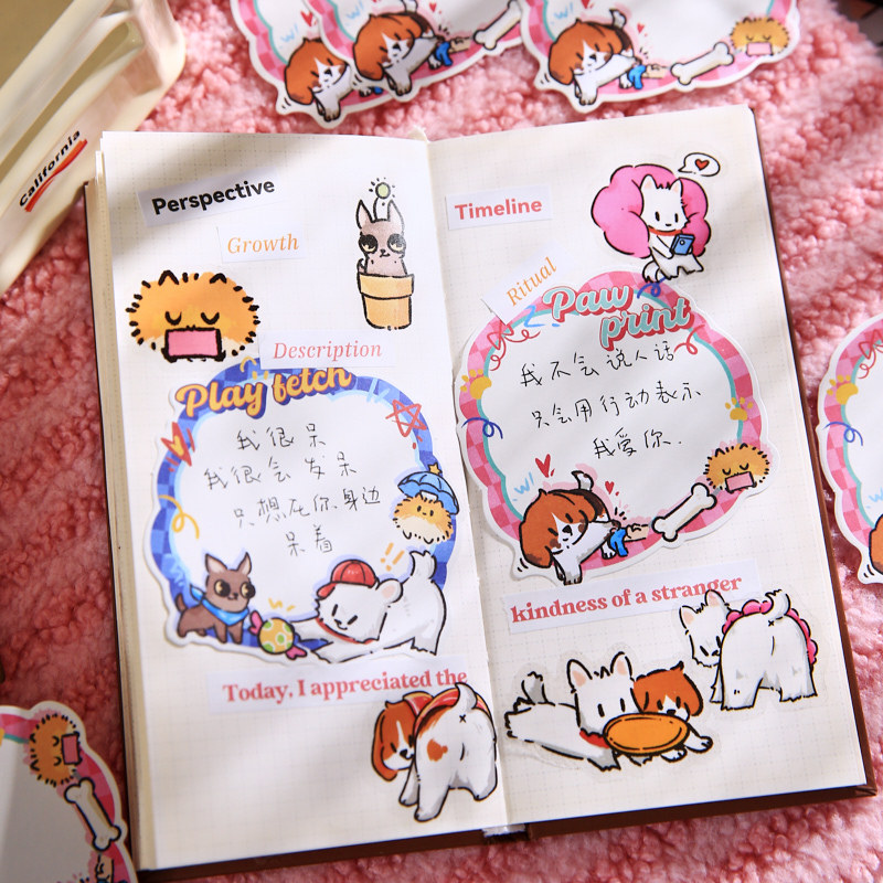 Yoyo Brin libro de notas de forma especial tiempo de compañía lindo animal serie de notas adhesivas oficina de estudiantes n