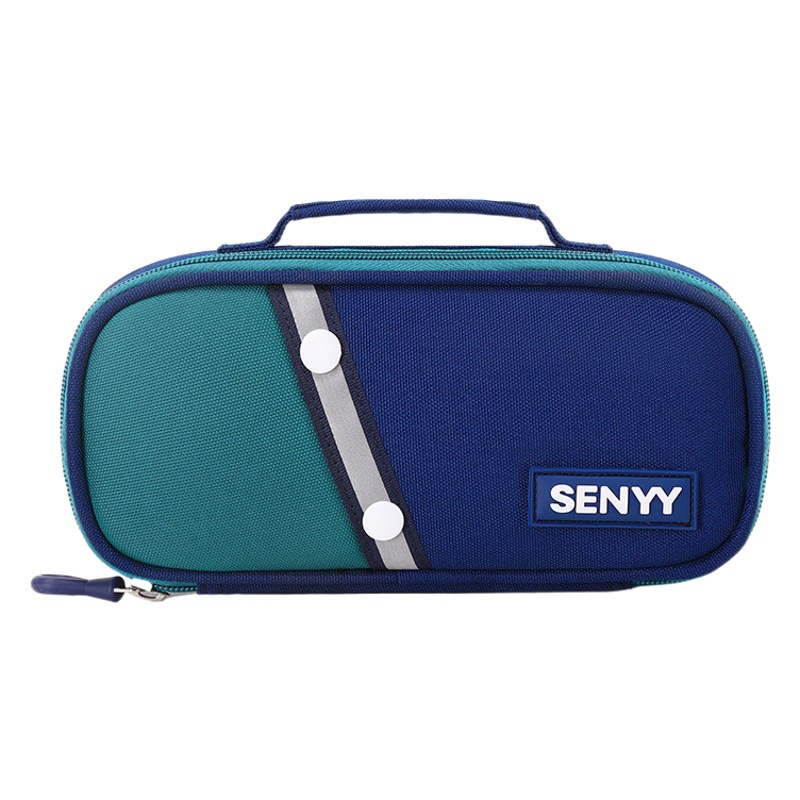 Caja de lápices de gran capacidad para niños y niñas estudiantes de secundaria niños caja de papelería en capas simples ins bolsa de lápices para estudiantes de escuela primaria