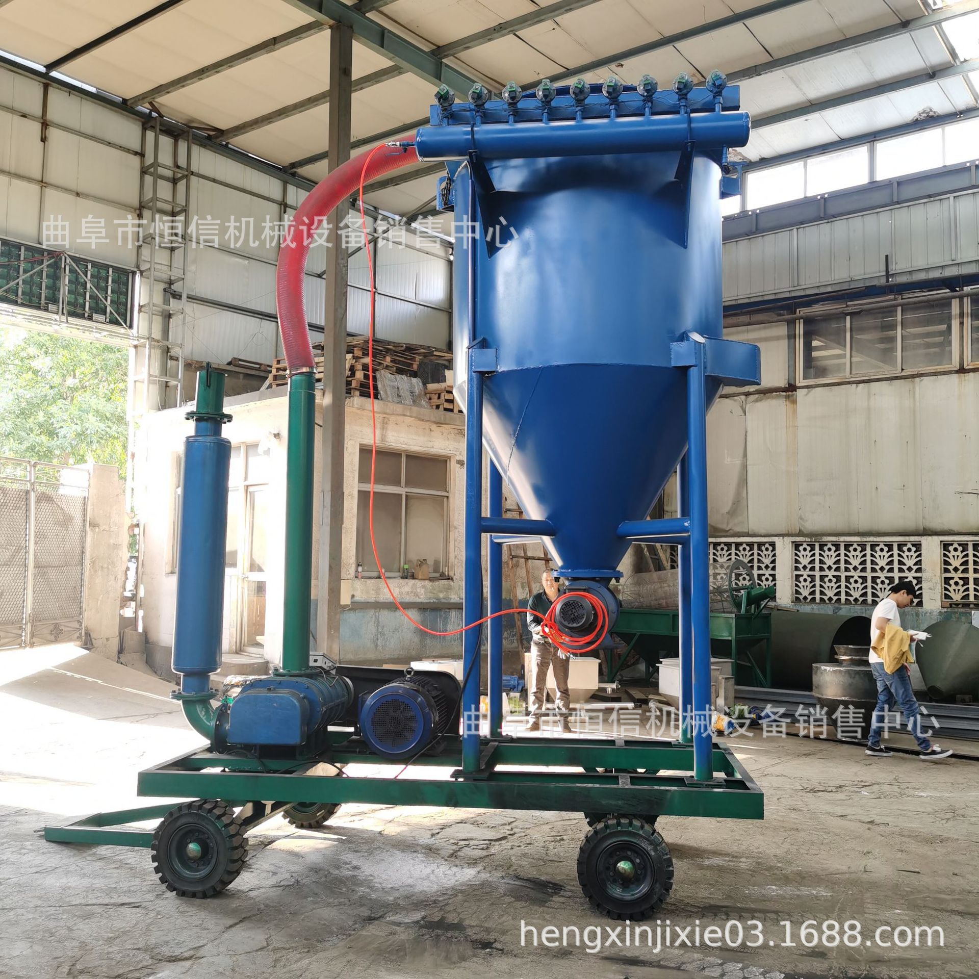 水泥粉料气力吸灰机zcjb 移动式牵引式粉煤灰气力抽灰机 自产自销