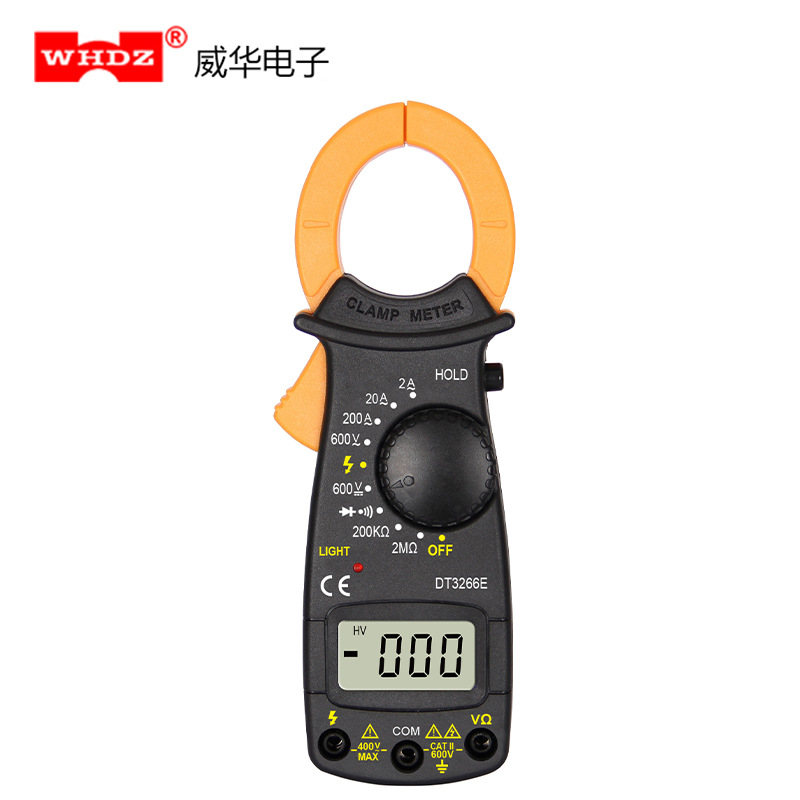 钳形电流表 DT3266E 火线判别 小电流钳形表 威华电子