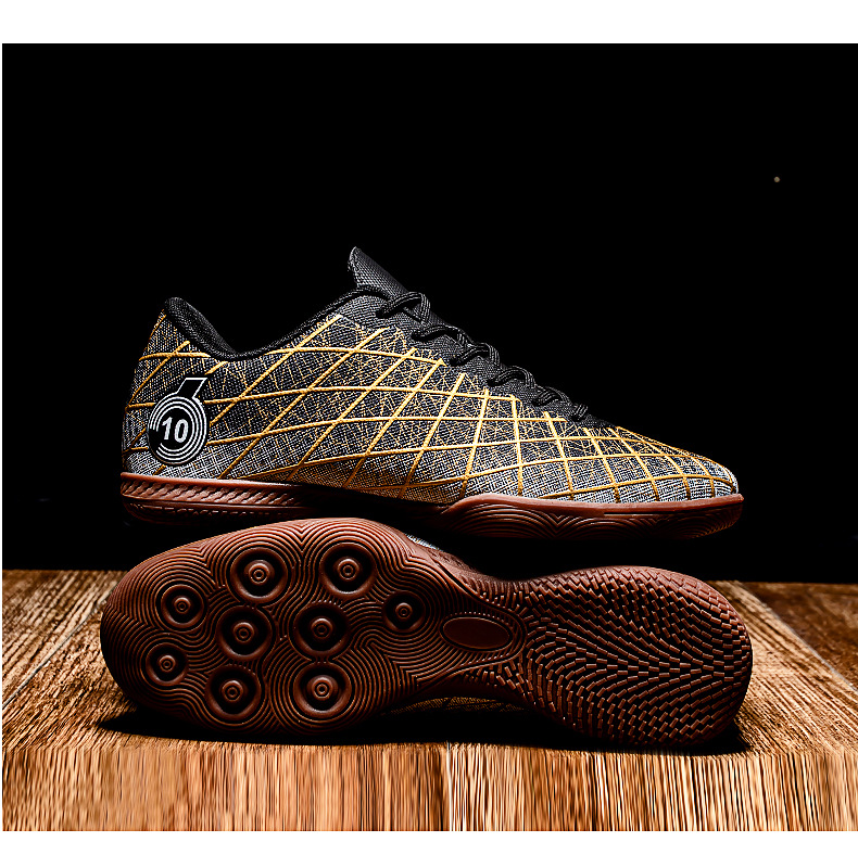 Fotballsko med lavt snitt og knuste negler, profesjonelle treningssko for barn og voksne, størrelse 47, store fotballsko_voghion.com