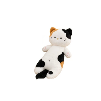 Oyuncaq yastıqlar – long pillow, black cat doll