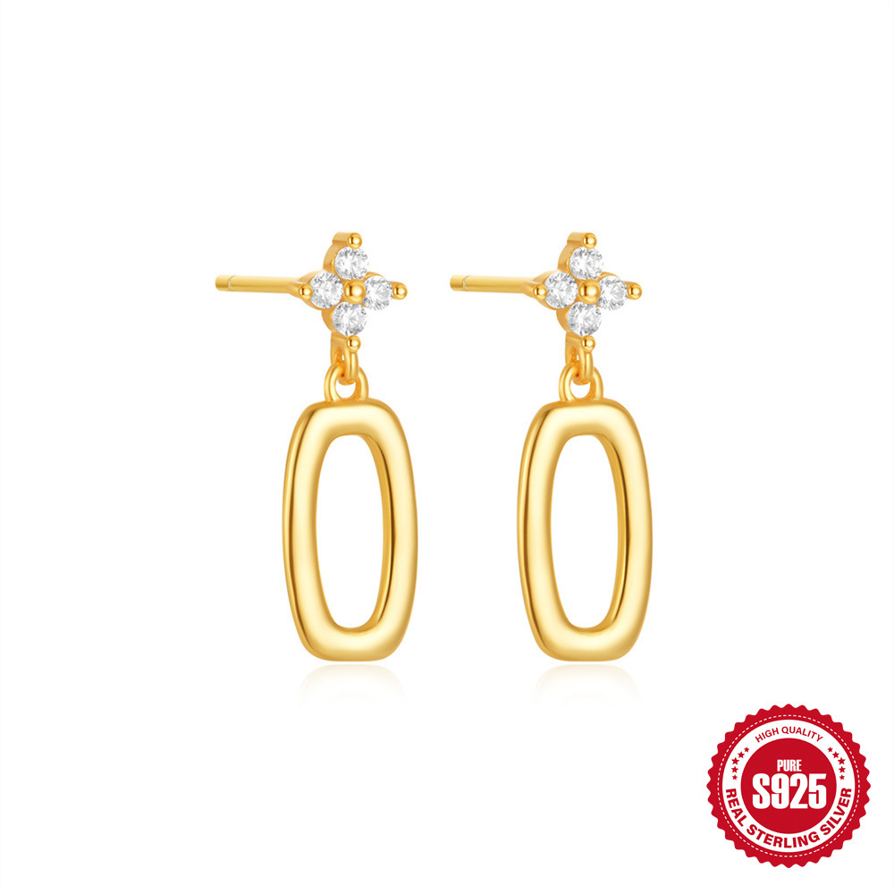 Oro-trébol de cuatro hojas