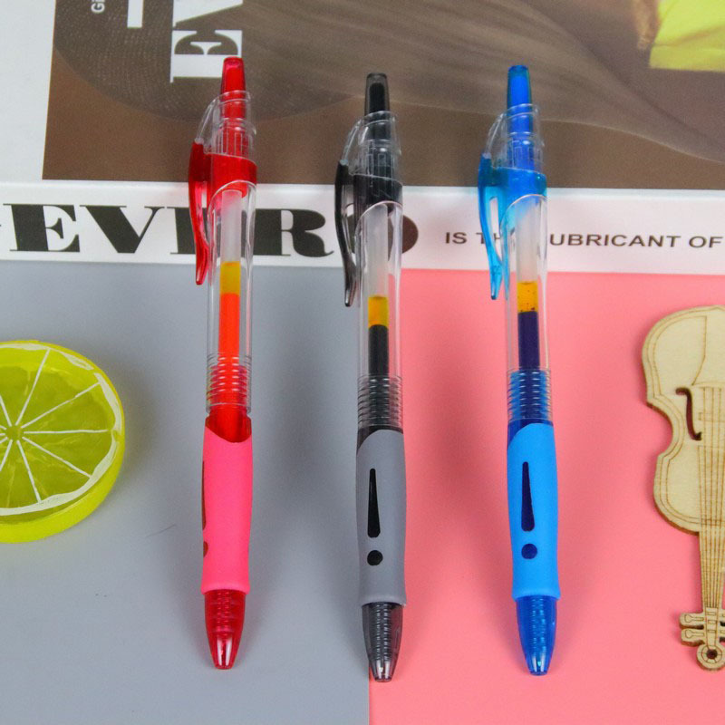 Exclamación prensa gel pluma estudiante examen agua pluma creativa papelería oficina suministros prensa firma pluma al por mayor