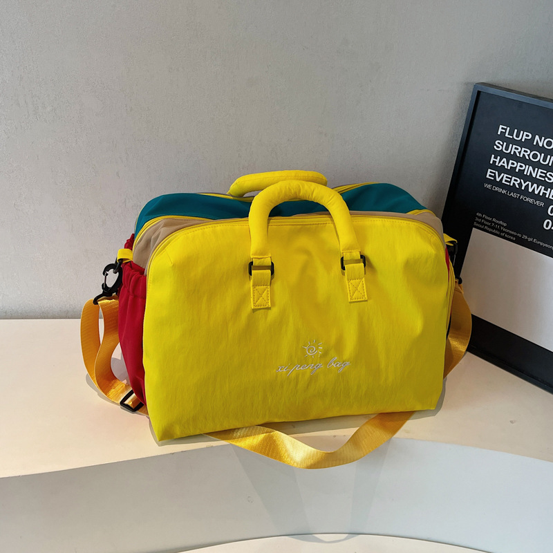 Nueva bolsa de viaje para hombres y mujeres de gran capacidad de separación seca y húmeda de deportes de yoga bolsa de fitness bolsa de equipaje fábrica al por mayor