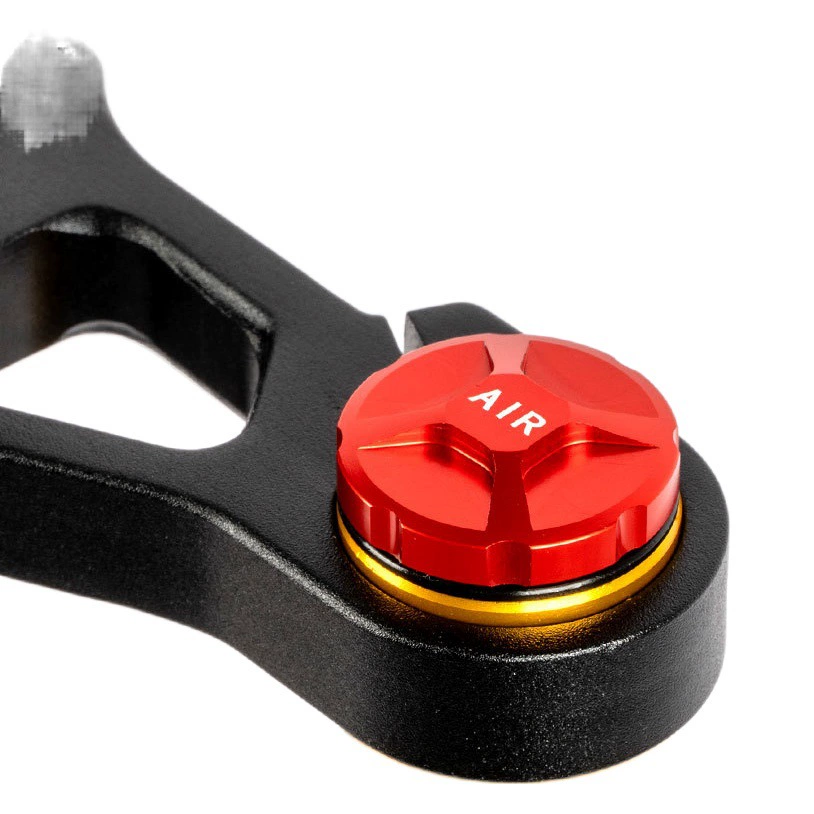 HIMALO Двойной плечевой амортизатор для снегохода передняя вилка 26*4,0 Толстая вилка амортизатор замок Демпфирование Регулируемый 135 мм