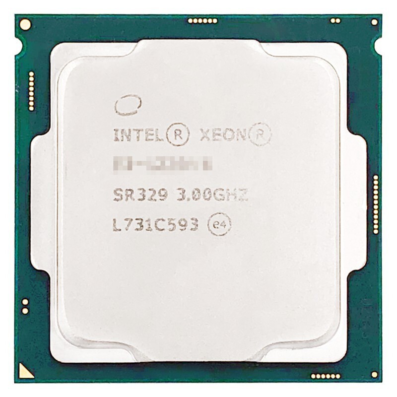 适用服务器 Intel Xeon E-2224 四核 3.4G主频 工作站 CPU处理器