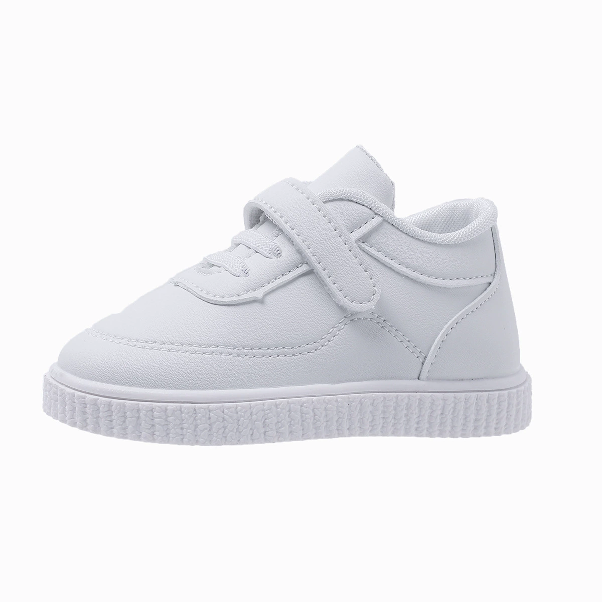 Children's white footwear for early age, sports white shoes, soft sole