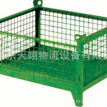 供应钢制折叠料箱 钢制烘料箱 钢质物流料箱 网式料箱