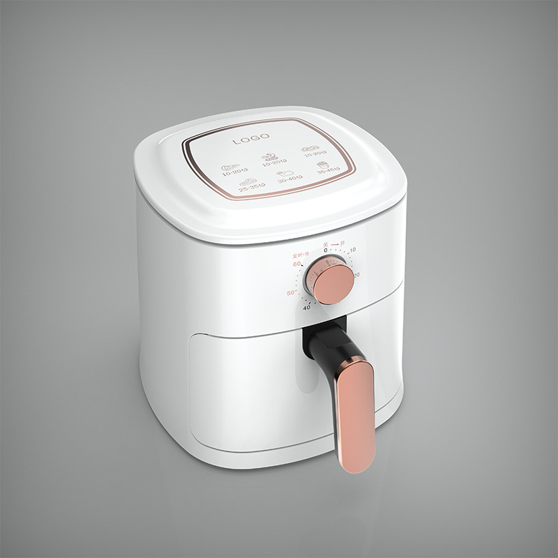 4L 기계식 에어프라이어 (화이트)