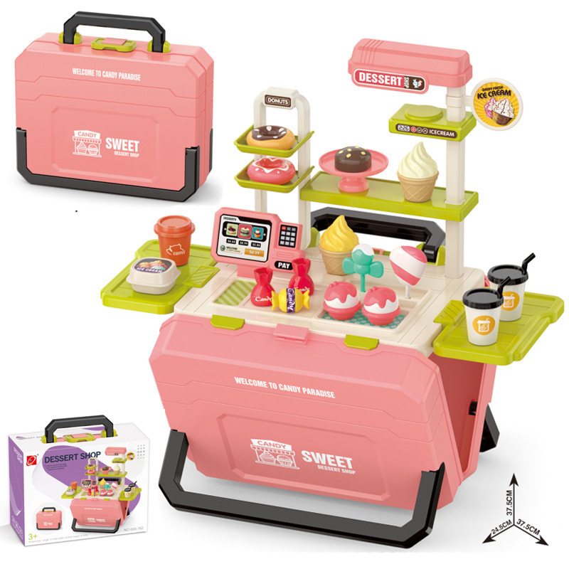 Juguetes de parrilla de parrilla portátiles para niños en el hogar juguetes de cocina para niños y niñas image 3