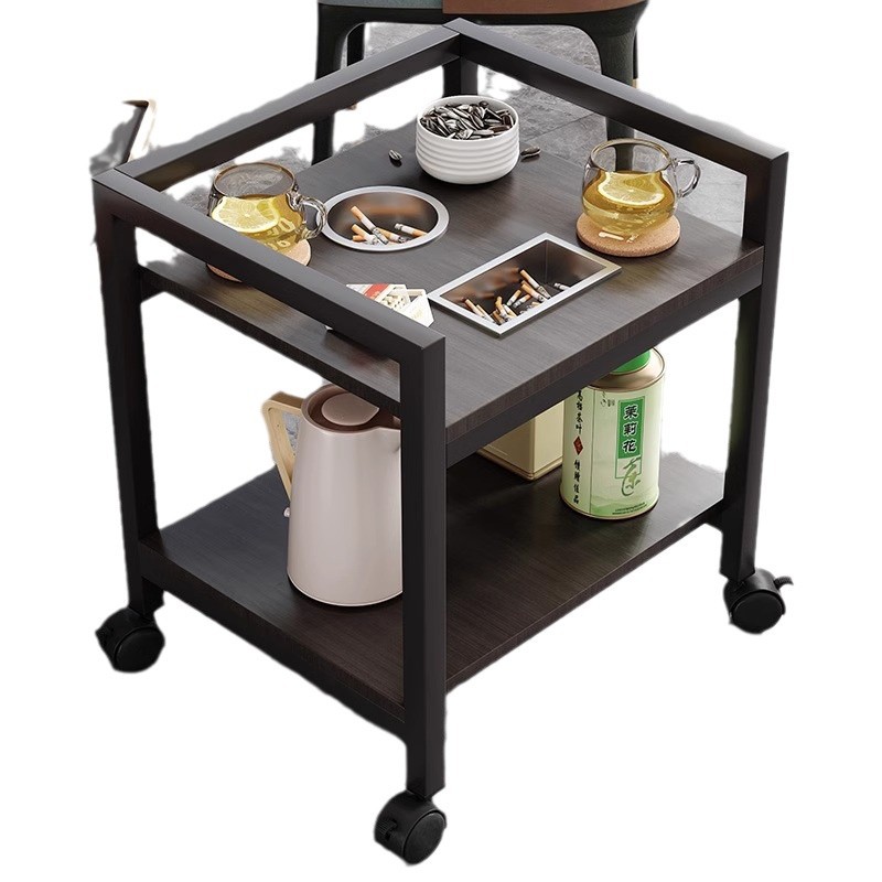 Mesa de mahjong, estante de té, sala de ajedrez y tarjetas, mesa lateral para una sola persona, máquina de mahjong móvil, estante de artículos al lado de la mesa de té