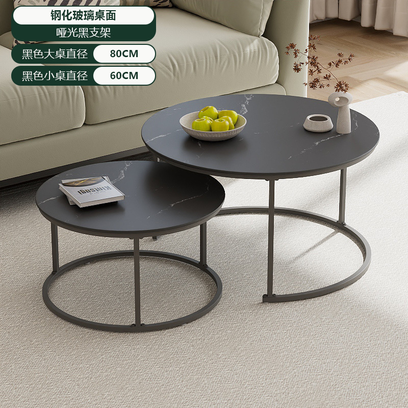 [캐비닛 제외] 매트 블랙 데스크탑 80+60cm