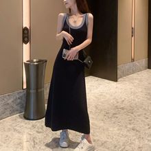 吊带连衣裙2024夏季新款女装气质时尚高级感小众设计显瘦减龄裙子