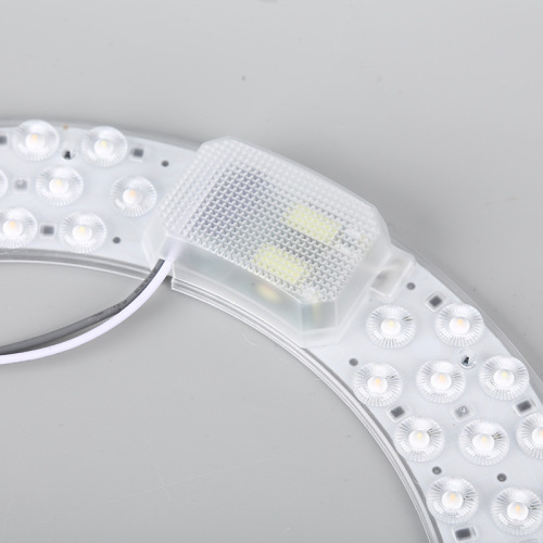 Round LED ceiling light module with no damage, magnetic suction replacement round light plate for home renovation, light source light plate