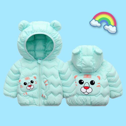 Baby cotton coat children's winter clothing clothes baby thin children's down cotton jacket boys' and girls' toddler cotton coat winter