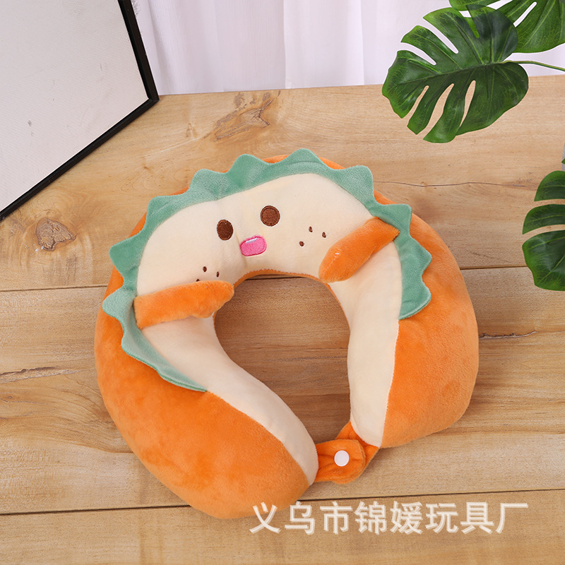 u型枕护颈可拆洗颈椎记忆棉脖枕u形枕头可爱头枕靠枕脖子车用睡枕|undefined