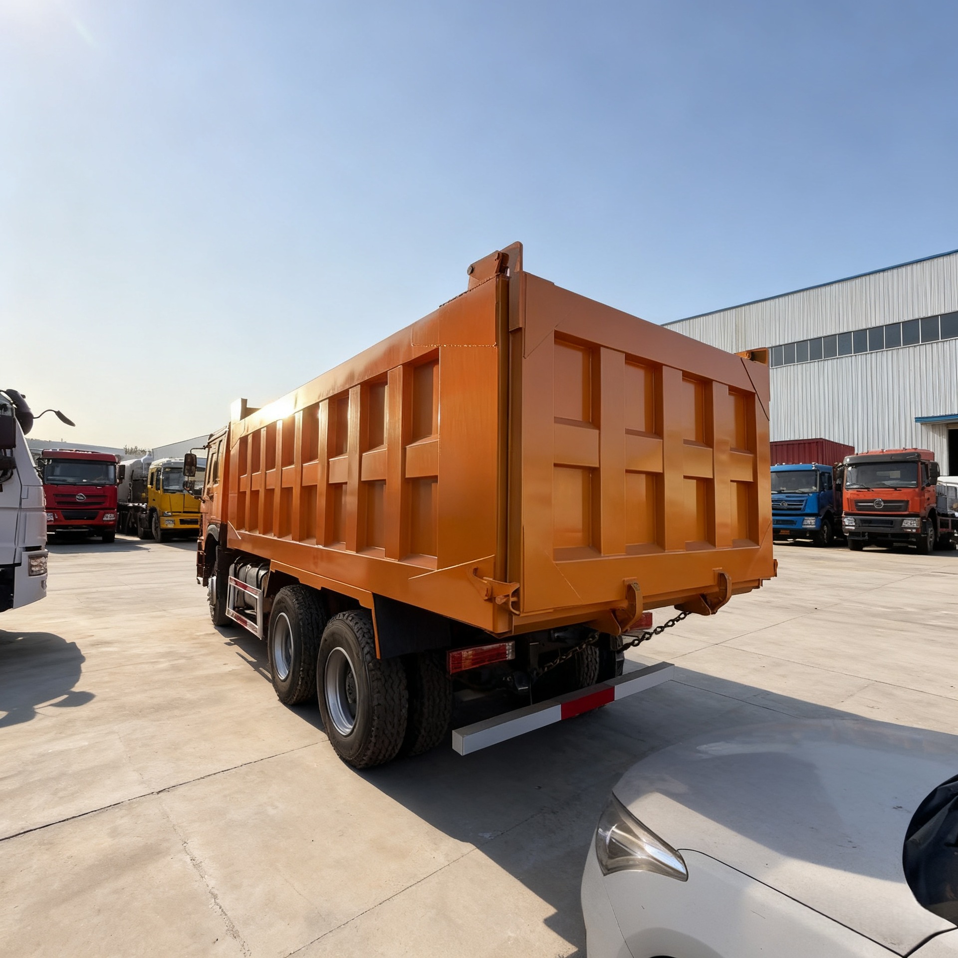Supply Central Asia Africa China Sinotruk Howo Dump Truck 6×4 Construction Dump Truck