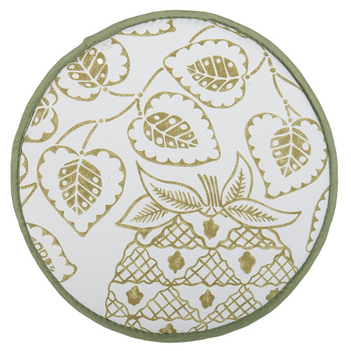 Baby round stool cushion fabric thin sponge pad round chair cushion high stool bar stool small stool chair cover