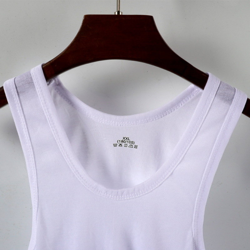 cotton summer sports base body-friendly T-shirt sleevless