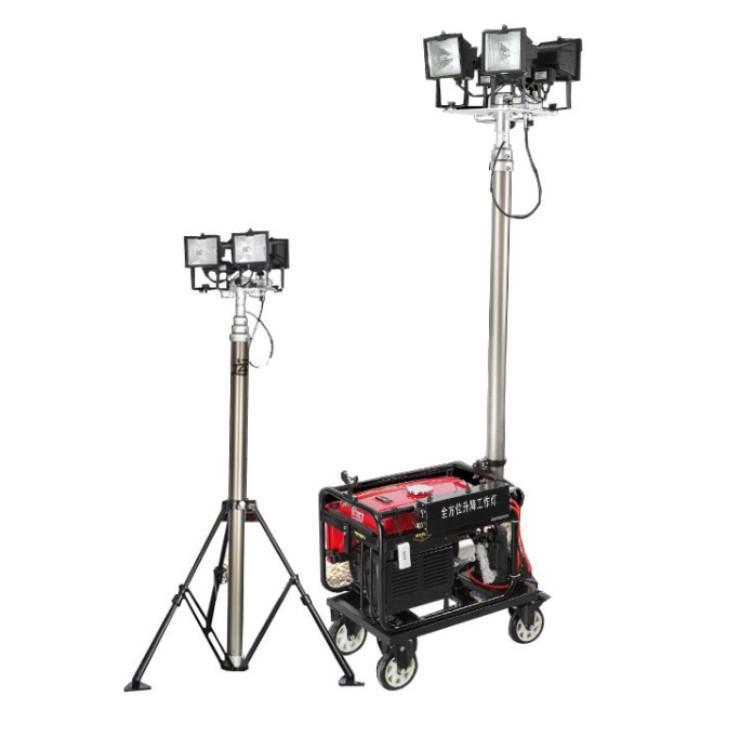 Vehículo de iluminación móvil de elevación automática integral, control de inundaciones, iluminación de emergencia, luz de trabajo de inundación