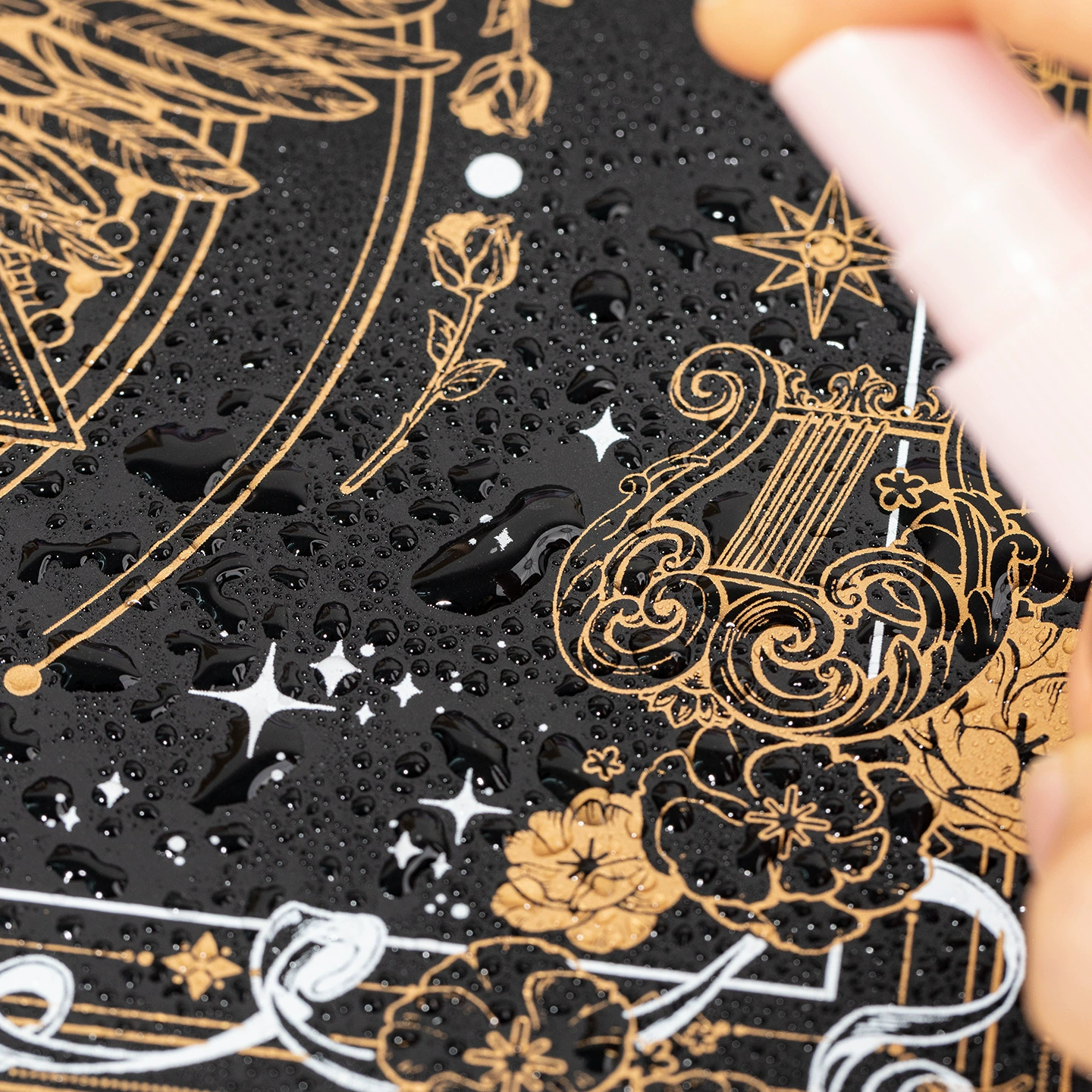 Точильная доска задняя доска Dream Pillow Galaxy серия водостойкая ручная гравировка счет искусство резьба по дереву