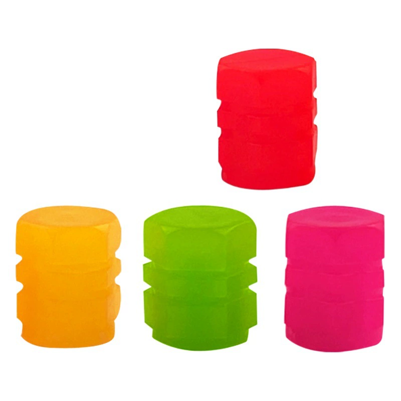 Автомобильная шина светящаяся крышка клапана Универсальная крышка воздушного сопла многоцветная опционально красивый практичный цвет светящийся