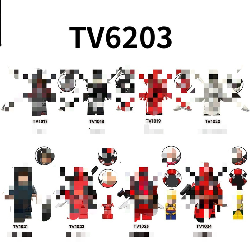 Foreign Trade Goods Tv6203 Super Movie Series Educational Assembled Building Block Minifigure Toys Opp Bag Foreign Trade Goods Tv6203 Super Movie Series Educational Assembled Building Block Minifigure Toys Opp Bag