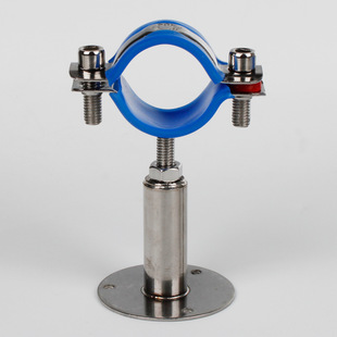 304 stainless steel pipe clamp adjustable pipe bracket fixing buckle hoop pipe water pipe clamp pipe code hoop pipe clamp