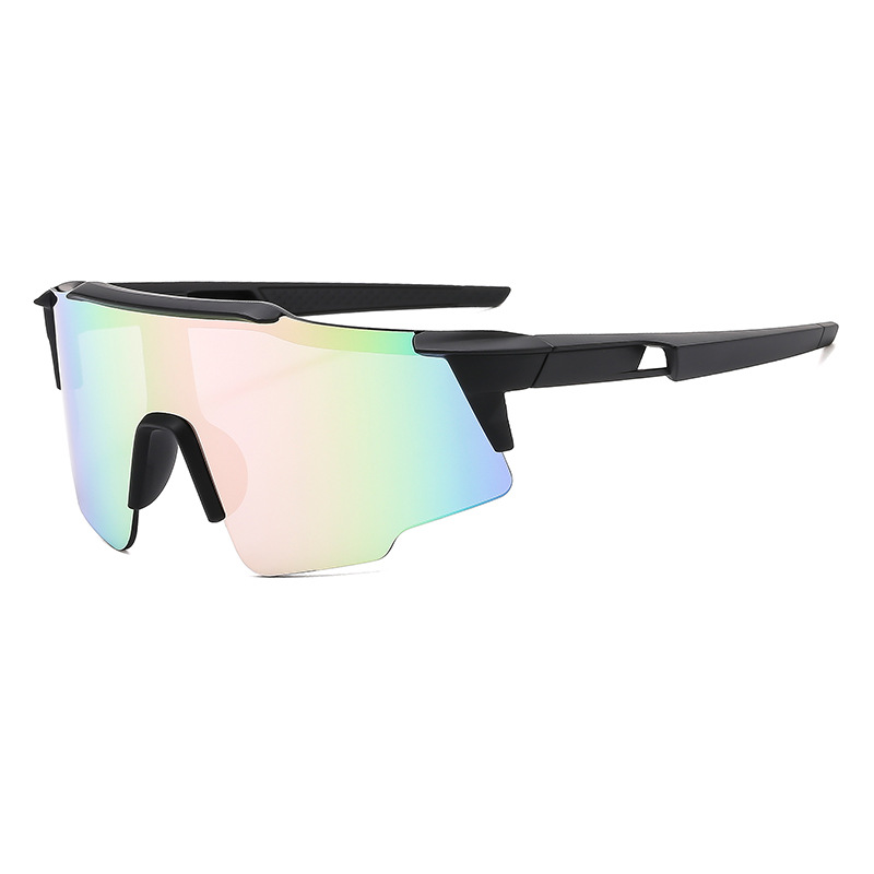 Nueva nicho anti-UV gafas de sol deportivas al aire libre ciclismo gafas de sol para niños de moda brillante gafas de protección