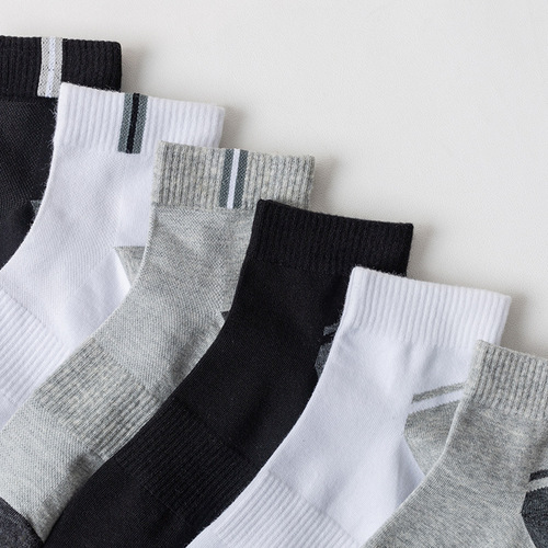 Men's Sports Casual Crew Socks, Home Use, Absorbent and Breathable, University Student Socks, Spring and Autumn Style, Business Stacked Socks Manufacturer