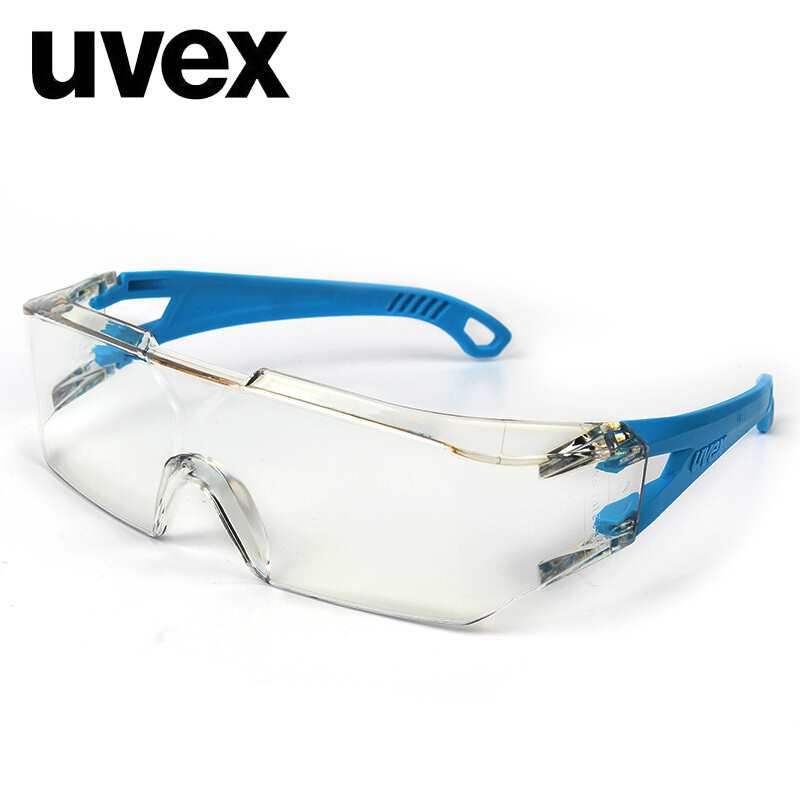 UVEX Uvius 9065185 Protective Glasses Transparent Riding Cycling Dustproof Labor Protection Motorcycle Goggles