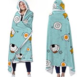 Большая удерживающая тепло толстовка с капюшоном подходит для мужчин и женщин, подарок на день рождения