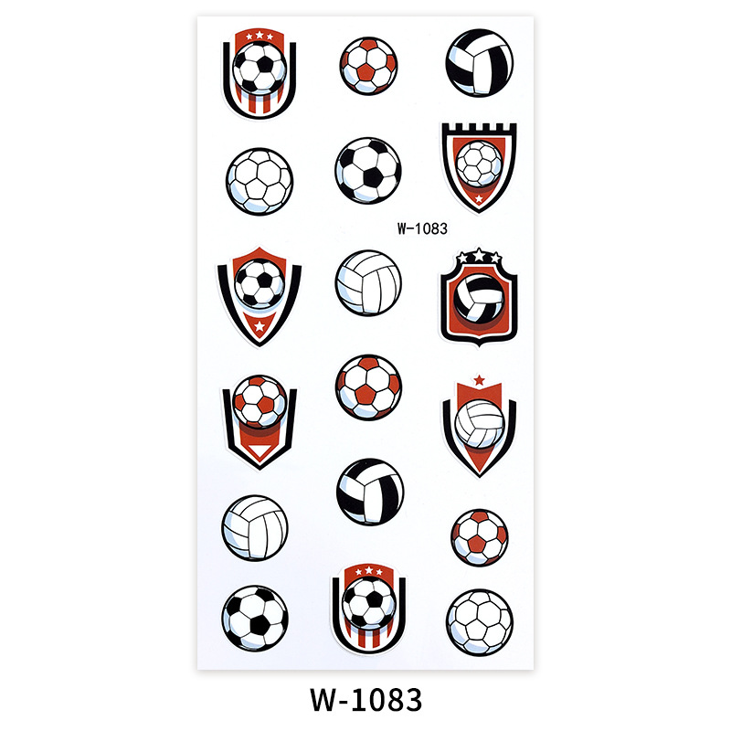 Cross-border 2022 Copa del Mundo tema tatuaje pegatinas impermeable Bandera Nacional niños dibujos animados tatuaje pegatinas tatuaje