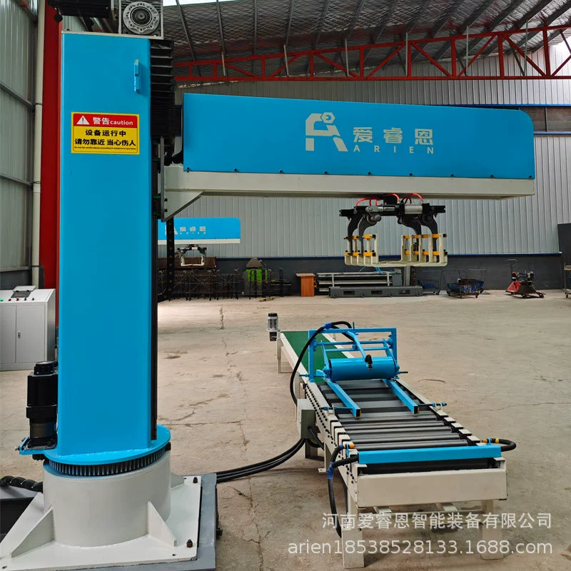 Интеллектуальный колонный паллетайзер Aireon, робот для паллетирования, компактный размер, загрузка картонных пакетов, заводское снабжение, индивидуальная настройка
