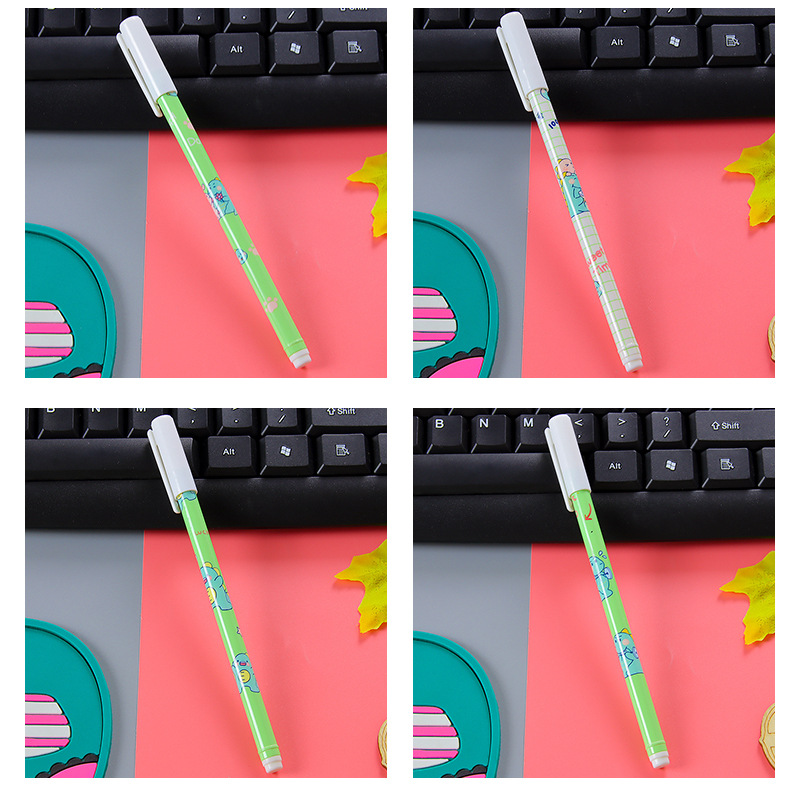 可爱恐龙花膜中性笔_05